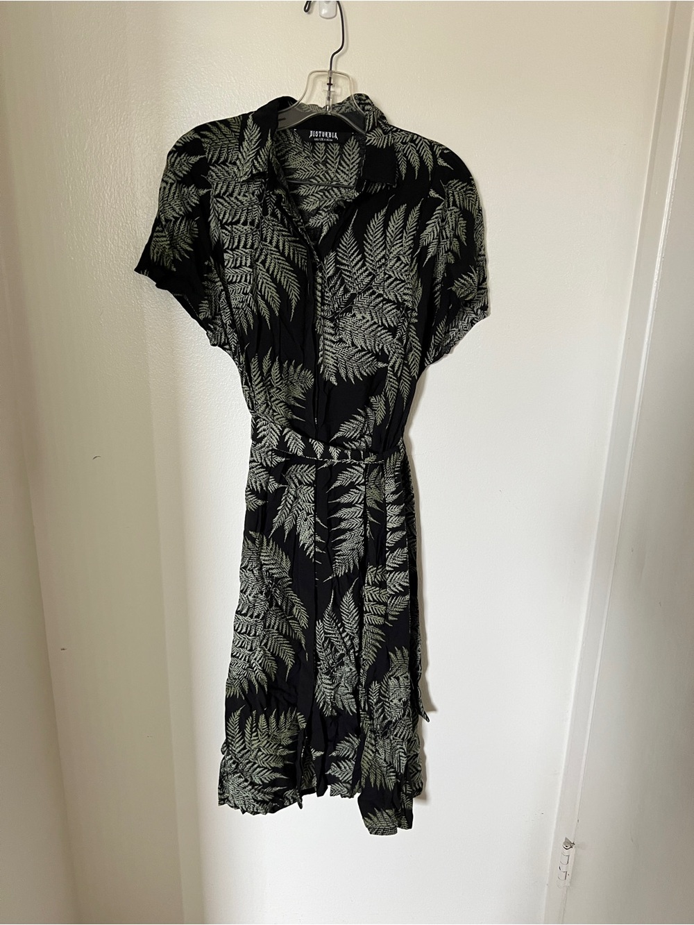 Disturbia Fern Midi Shirt Dress size US 2